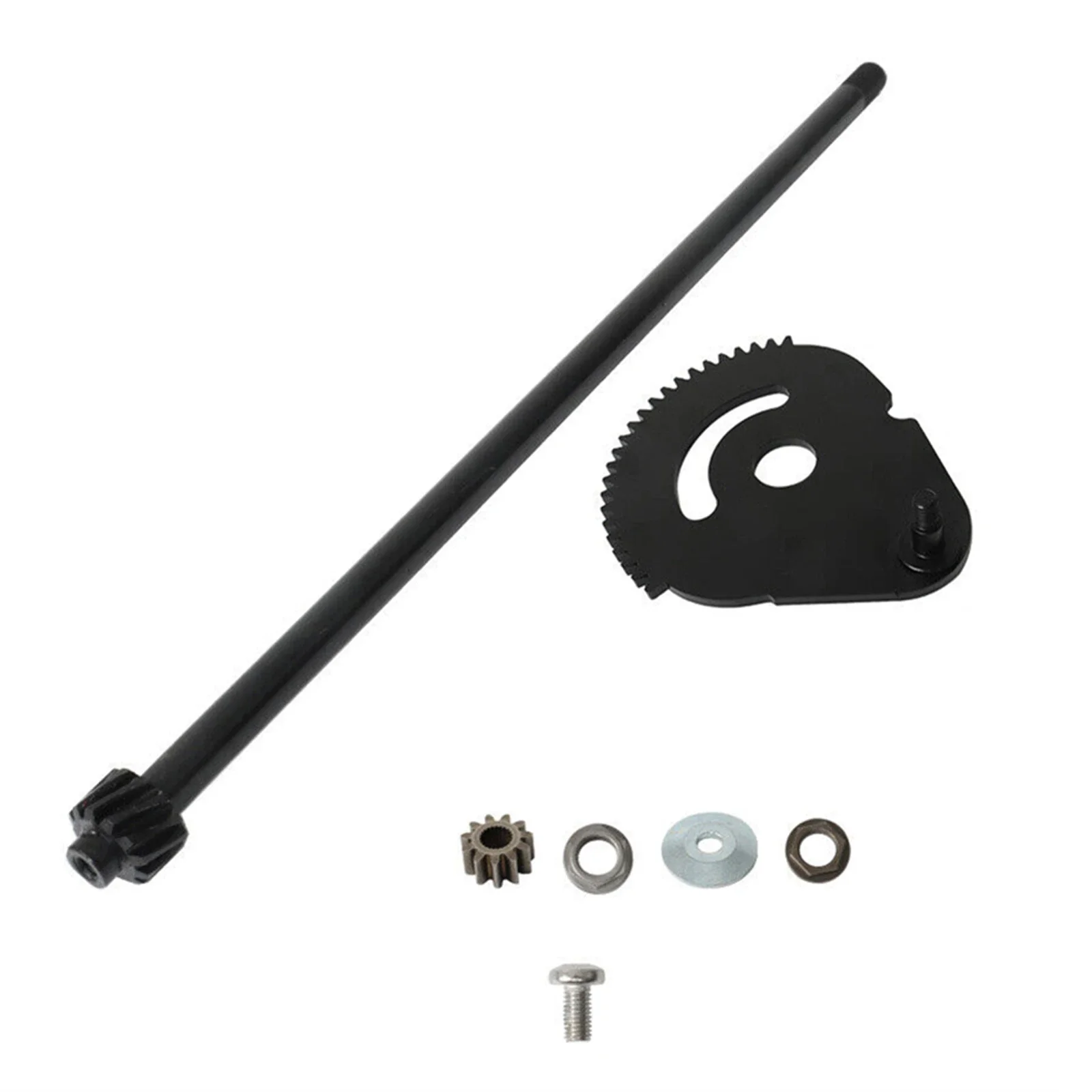

Steering Assembly Solution Includes Bushing with Rod Shaft & Gear Set for Lawn Mowers by For Craftsman & For Troy