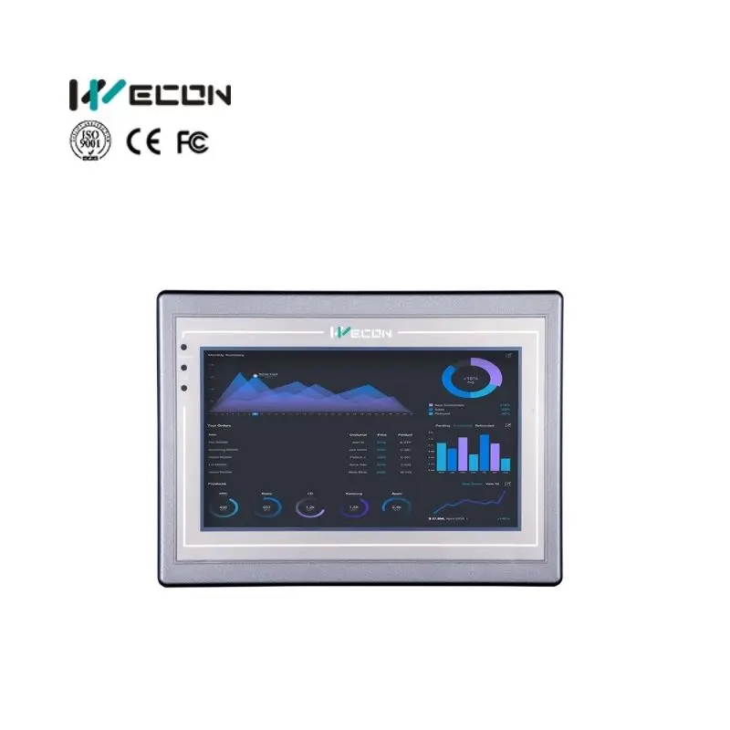 HMI Wecon de 10,2 polegadas com caixa de alumínio PI3102i-A