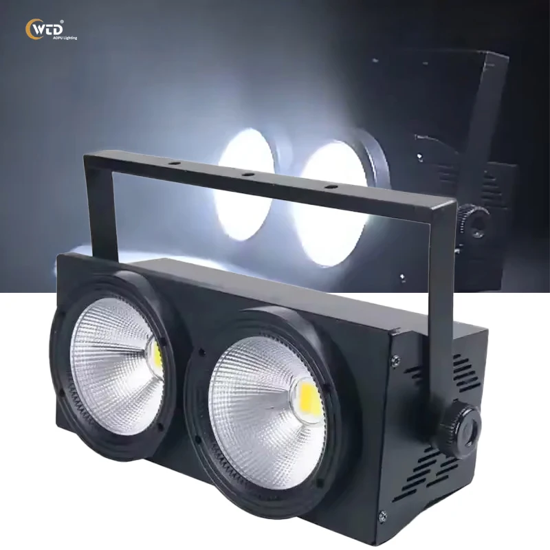 

AOPU 200W COB Par Can StageLight LED Blinders Light DMX Suitable for KTV DJ Disco Audience Light