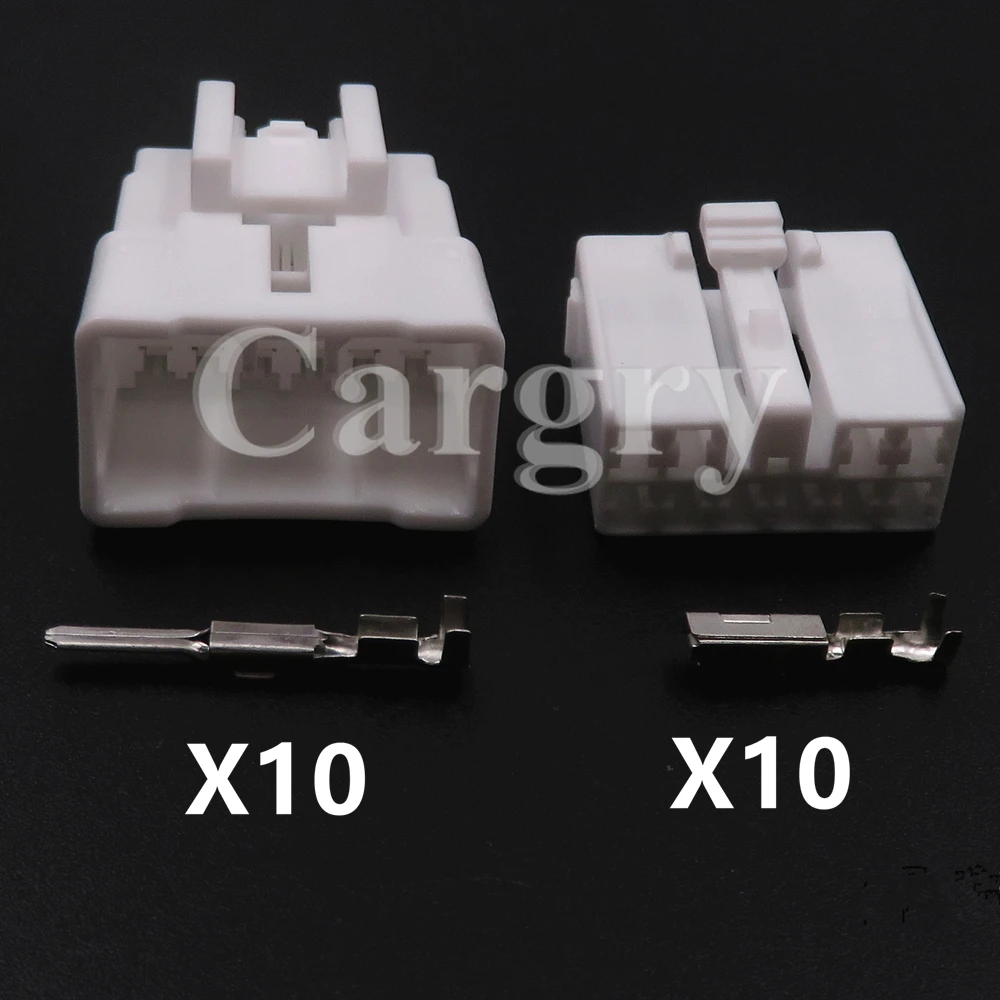 1 Set 10P AC Assembly Auto Unsealed Cable Connector Car Modification Socket Accessories MG651056 MG641059 7283-1100