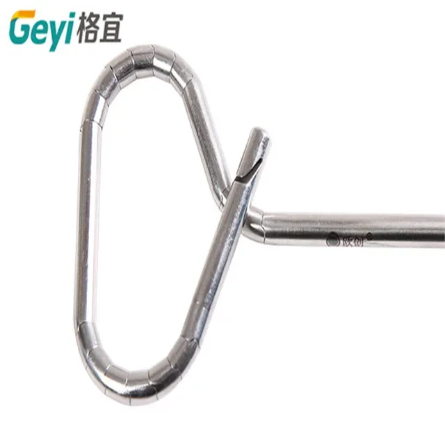 Laparoscopic reverse Full ring Golden Finger Liver Retractor and Articulating retractor surgical instrument