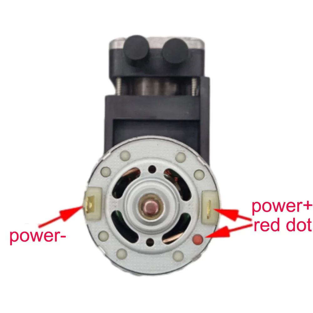 42 واط 5000/5500 دورة في الدقيقة مضخة هواء DC12V/24 فولت 48L تدفق كبير مضخة مكبس هوائي صغيرة الضغط السلبي مضخة تفريغ