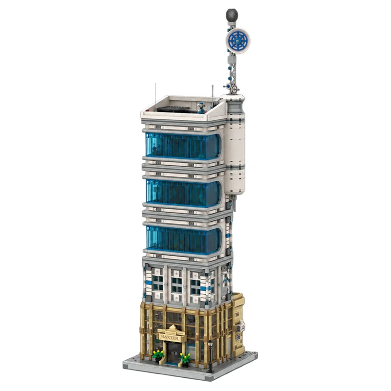 Street View Moc Bricks Modular Famous Movie Building ​​​​​​​Model Technology Blocks Assembly Gift Toy DIY Construction Set
