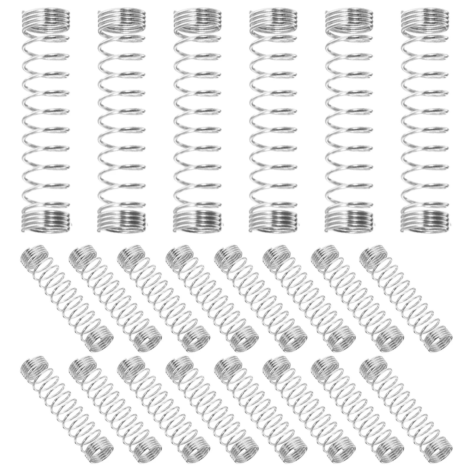 

50pcs Ballpoint Pen Spring Kit Stainless Steel 0.4Mm Wire Diameter Compression Springs Universal Refill Replacement For Pens