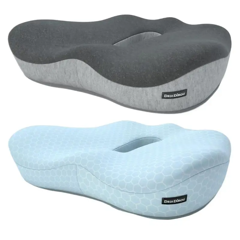 Seat Cushion Soft Foam Cushion Comfortable Driver Seat Cushion Chair Pad Butt Pillow Pressure Relief Lifting Cushions for Long