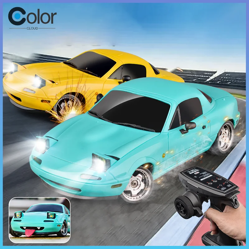 

Ldrc 1/18 Rc Drift Car Ld1804 Mazda Mx5 2.4ghz With Esp Gyro Led Lights Full Scale Rc Toy Racing Cars For Kids Toy Gift