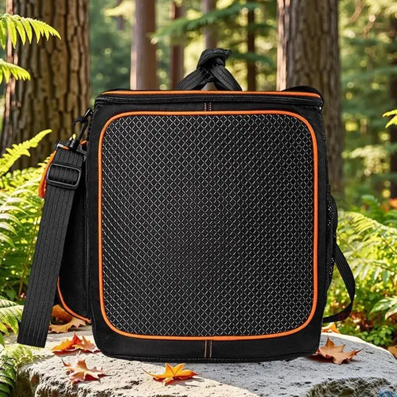 R91a Shock Duty Shock -Resean Travel Case Организаторы для Partybox2 Speaker с многоцелевыми отсеками для хранения