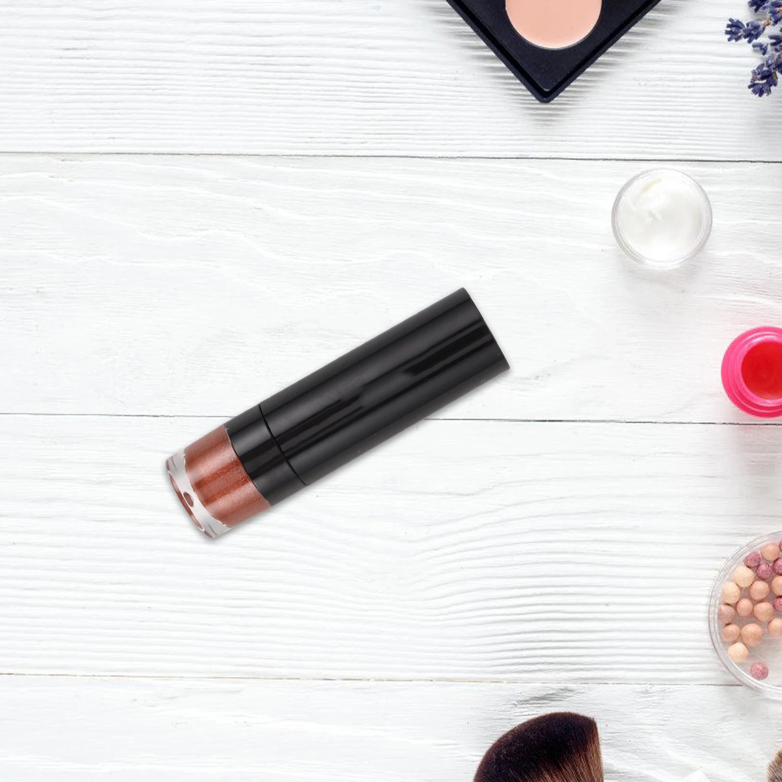 Glittery Lip Makeup Tool for Women Multi-Use Cream Lip Stain Pencil for Eyeshadow Liner Portable Beauty Supply