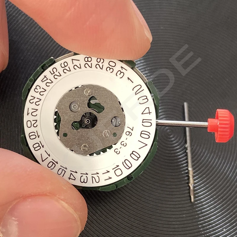 Japão padrão 2115 movimento de quartzo peças de relógio acessórios de reparo com exibição de data às 3 horas calendário com bateria e haste