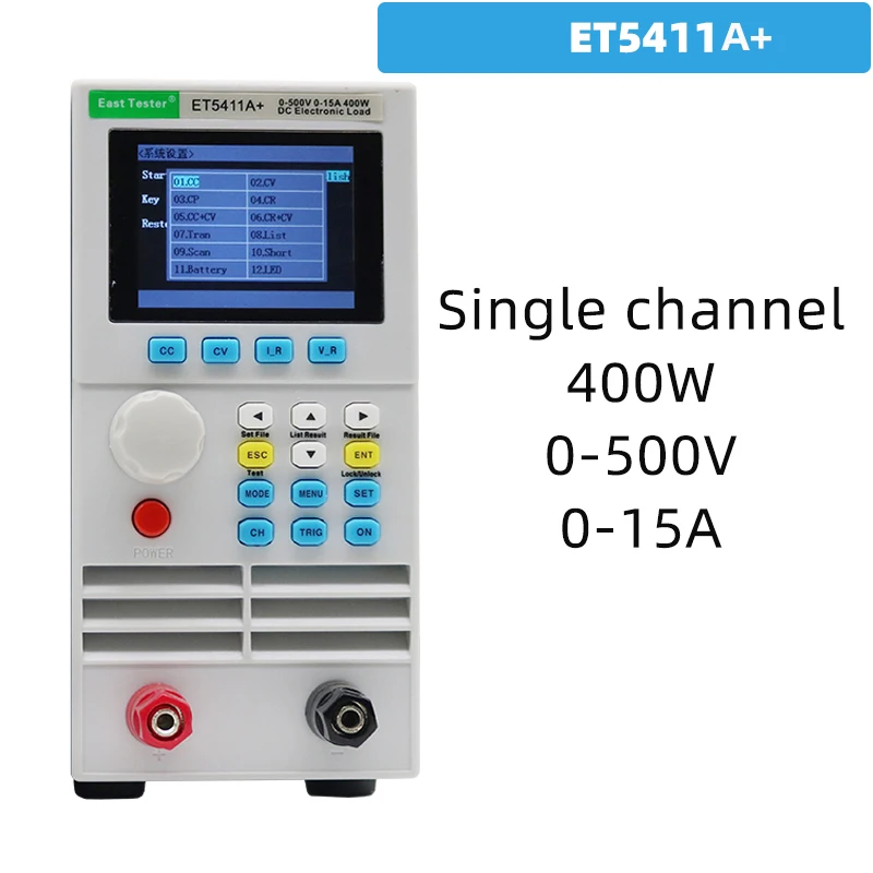 400W 150V 40A Portable Single Channel DC Electronic Load ET5410A+ Lithuim Battery Tester