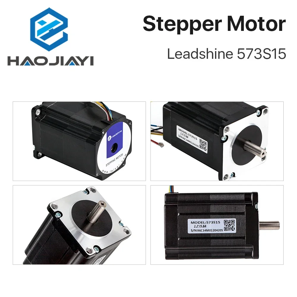 Leadshine 3 phase Stepper Motor 573S15 for NEMA23 5A Length 79mm Shaft 8mm