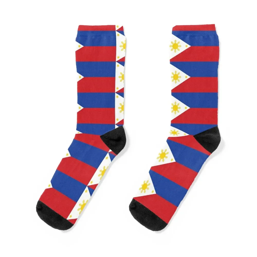 

Small Philippines flag classic t-shirt Socks basketball Sports Men's Toe sports Socks Man Women's