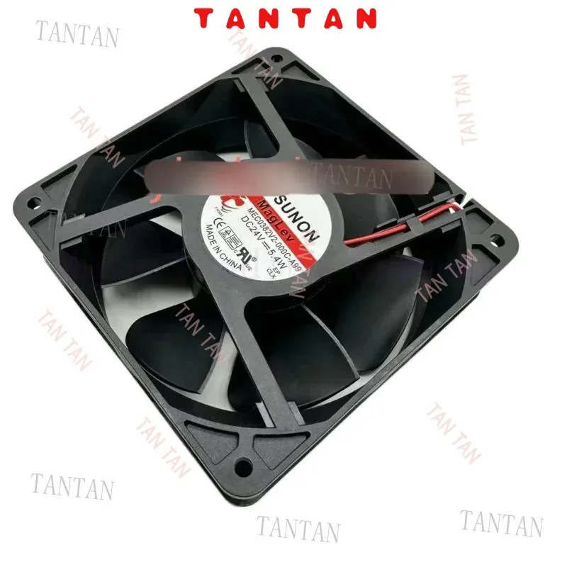 

FOR SUNON MEC0382V2-000C-A99 DC 24V 5.4W 120x120x38mm 2-Wire Server Cooling Fan NNN