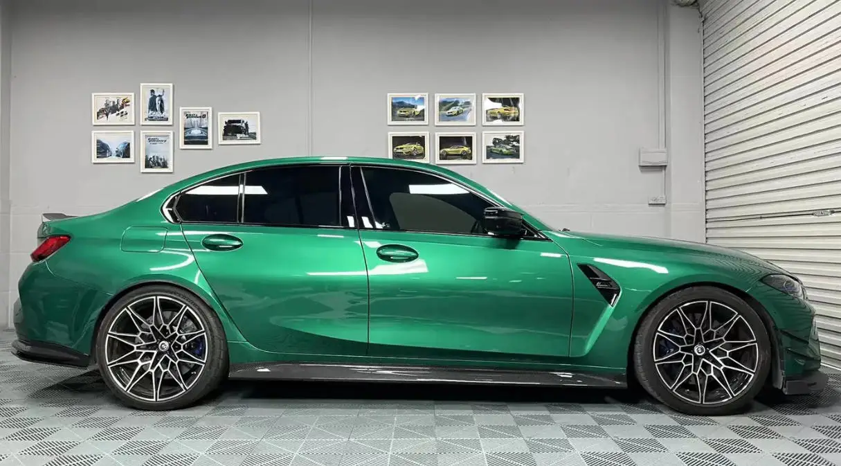 

Dry Carbon Fiber OEM Style Side Skirt for M3 G80 M4 G82 G83 Dry Carbon Fiber Side Skirt Extension