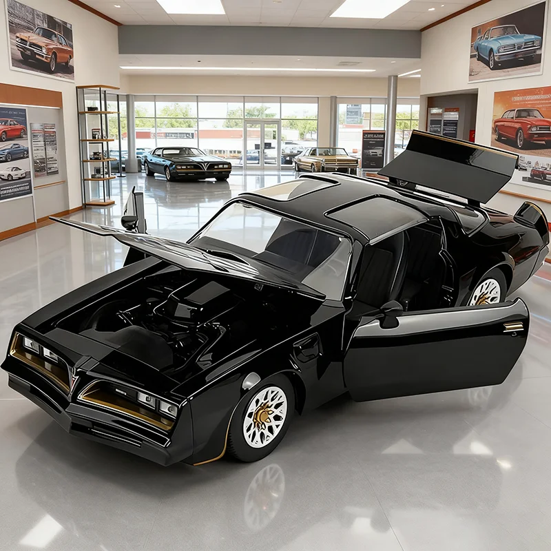 

JADA 1:24 FireBird легкосплавный автомобиль, литье под давлением и игрушечный транспорт, модель автомобиля, миниатюрная масштабная модель автомобиля для детей