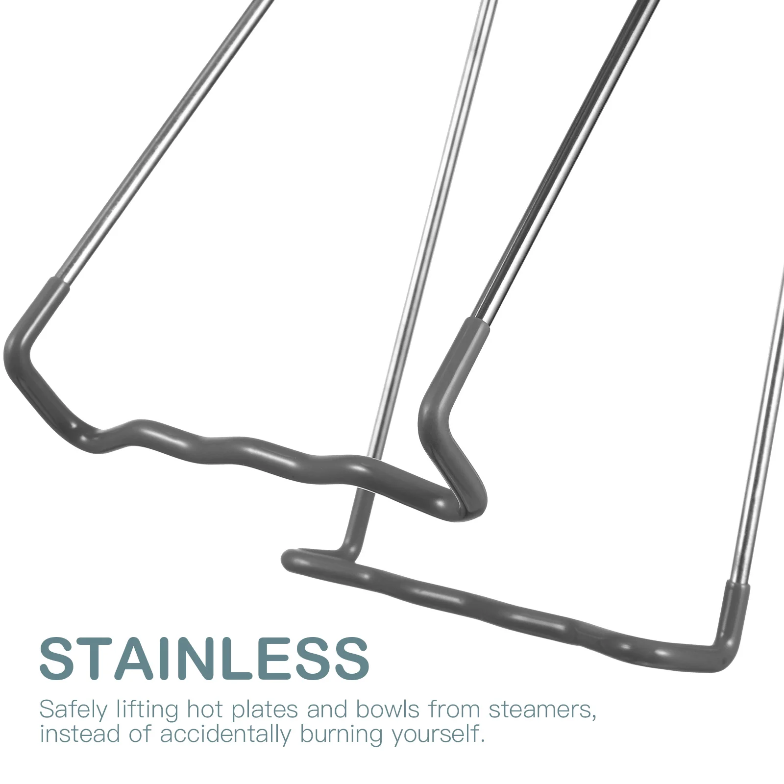 

Non-Slip Plate Gripper Heavy Duty Hot Dish Clip Tool For Oven Microwave Grill Camping Kitchen Cooking Supplies