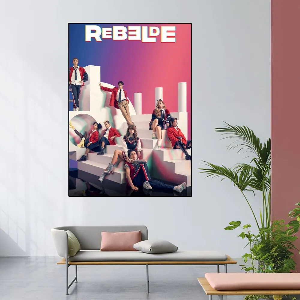 RBD Rebelde Poster Home Room Decor Livingroom Bedroom Aesthetic Art Wall Painting Stickers