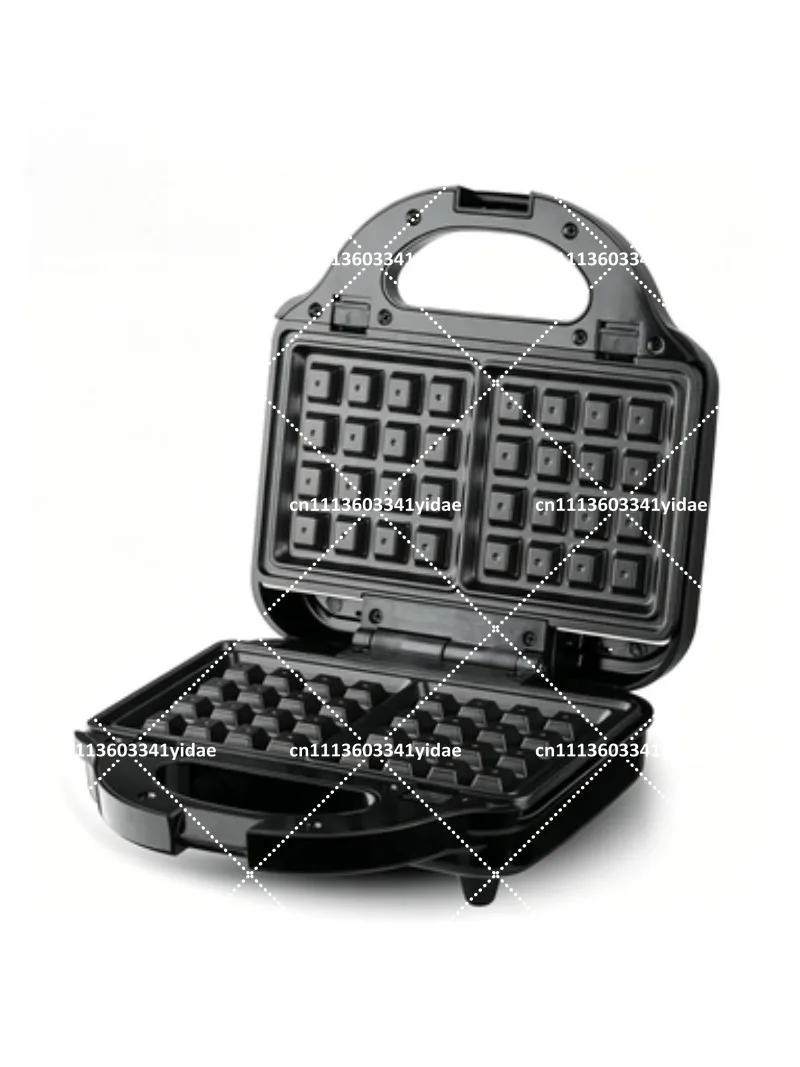 3-in-1 Breakfast Maker Portable Sandwich Waffle Steak Toast Bread Baking Machine