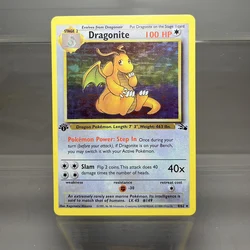 Foil Cards PKM 1st Edition Clefable Electrode Scythe Rare Holo 1996 PTCG Proxy Cards PTCG Trading Cards Kids Toys