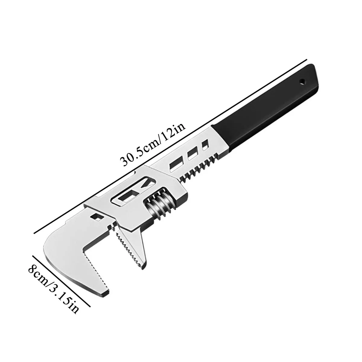 Adjustable Spanner Wrench Tools Use in Auto,Construction and Home Repairs 10