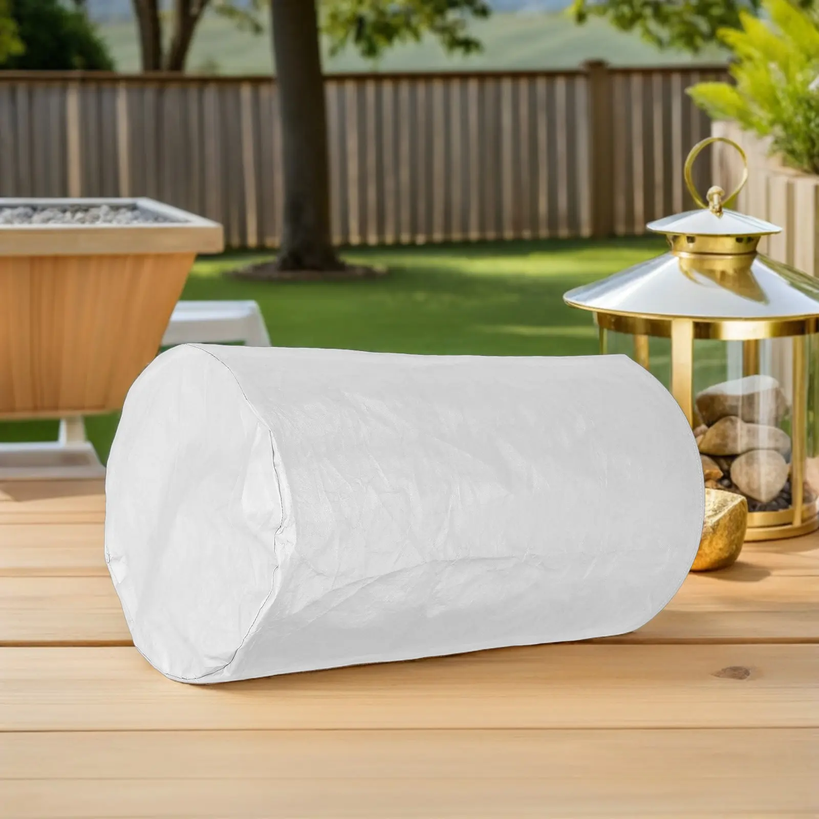 Weatherproof Gas Cylinder Cover Heavy Duty Oxford Cloth Full Enclosure Dust Rain Sun Protection for Outdoor Camping Kitchen
