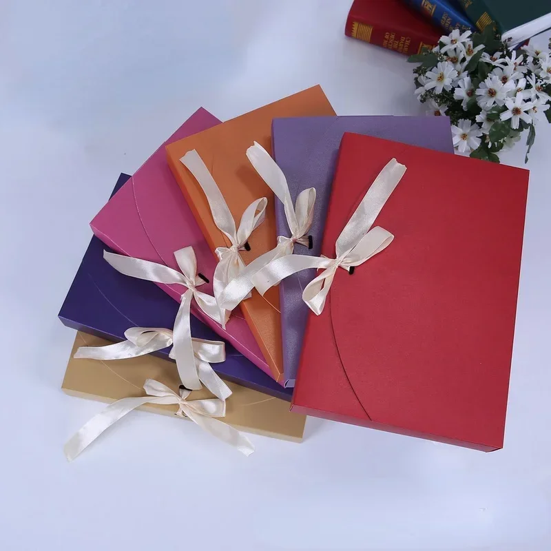 5 Pcs Pearl Paper Clothing Gift Carton Towel Underwear, Exquisite Gift-Box Silk Scarf Pajamas Shirt Valentine's Day Gift Bag