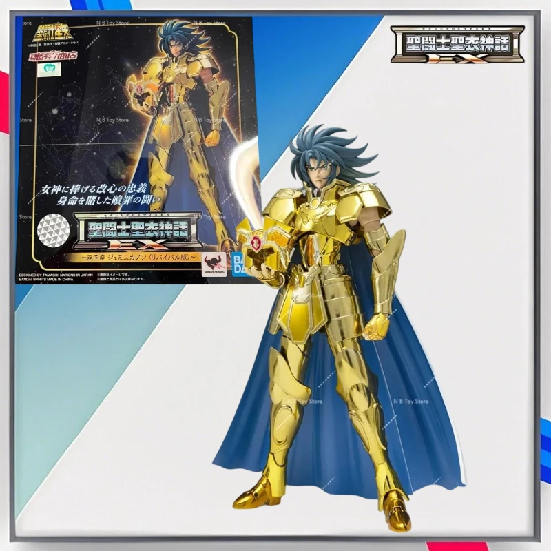 

In Stock Saint Seiya Bandai Saint Clothes Myth EX Gold Gemini Garon REVIVAL Edition Collection Gifts Toys