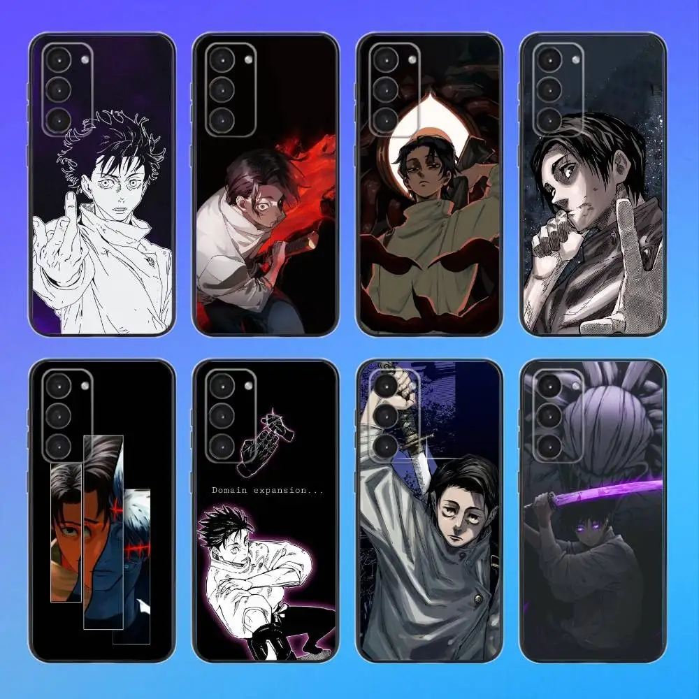 

Okkotsu Yuta Jujutsu K-Kaisen Phone Case For Samsung A73,A72,A71,A70,A53,A52,A51 Black Soft Case