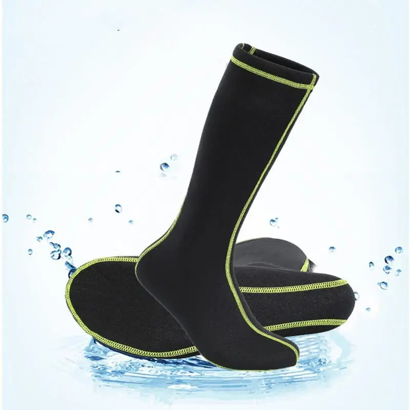 

Wetsuit Socks Non-Slip Insulated Neoprene Elastic Diving And Surfing Socks For Cold Water Durable Flexible Warm Long Fin Socks