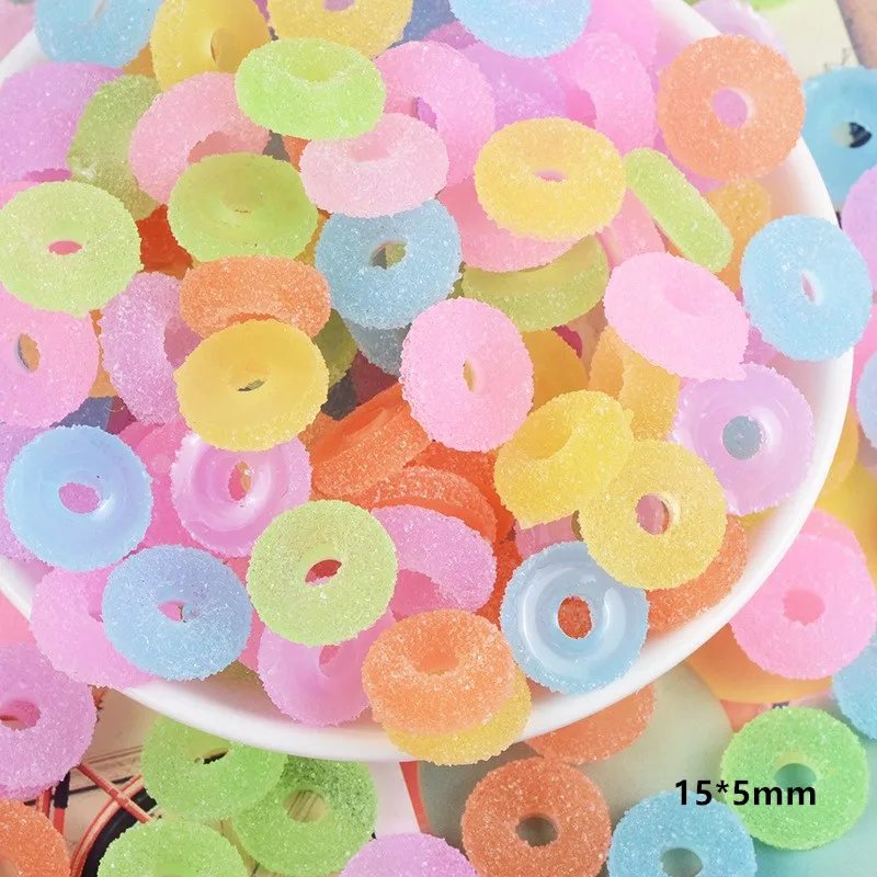 6/8/10 stücke Mini süße Süßigkeiten Donut Puppe Essen so tun, als spielen Puppenhaus Zubehör Miniatur Home Craft Dekor Kuchen Kinder Küche Spielzeug – Detail 5