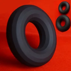 Silicone Cock Ring Cockrings for Men's Erection,Soft Delay Ejaculation Penis Rings Scrotum Testicle Ball Stretcher,Penisring