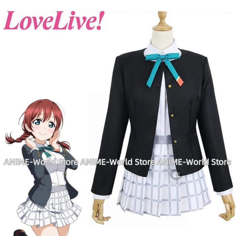 

Love Live! Nijigasaki High School Idol Club Emma Verde School Uniform Outfit Anime Customize Cosplay Costumes