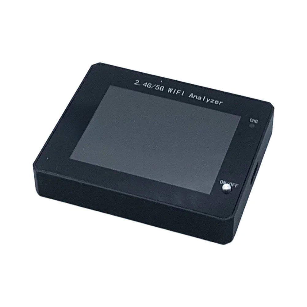 2.4G 5G Detector WiFi Signal Scanner For Identifying Congested Channels 4 Hours Standby Time 2 Hours Charging Time