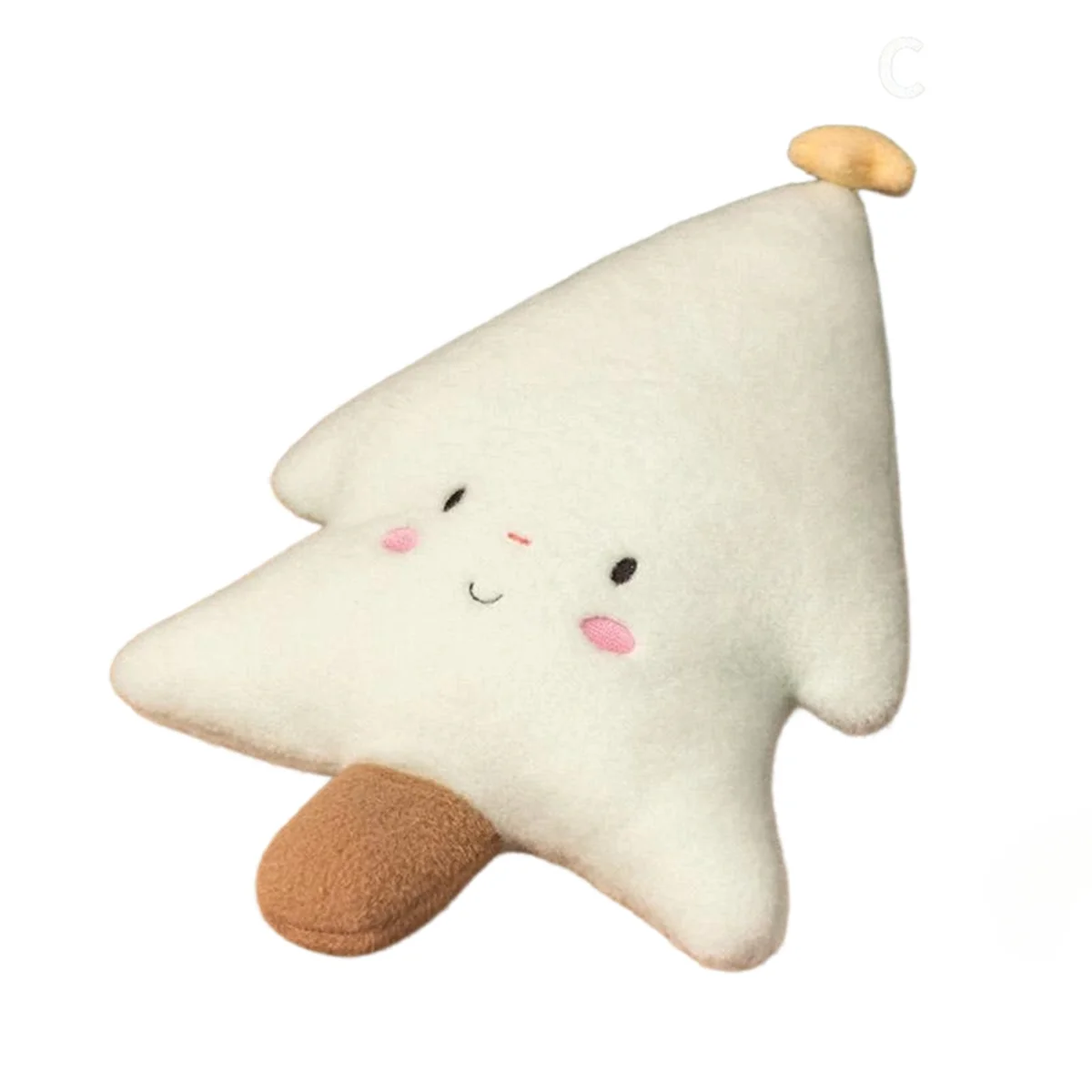 Christmas New Plush Pillow Stuffed Chocolate Cookie House Shape Decor Cushion Cute Funny XMas Tree Party Decor Doll B