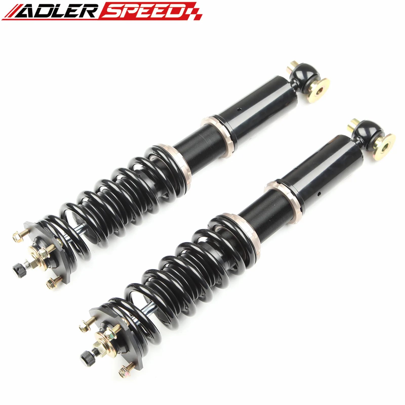 ADLERSPEED 32 Level Mono Tube Coilovers Suspension Kit For BMW 5-Series RWD E34 1989-1995