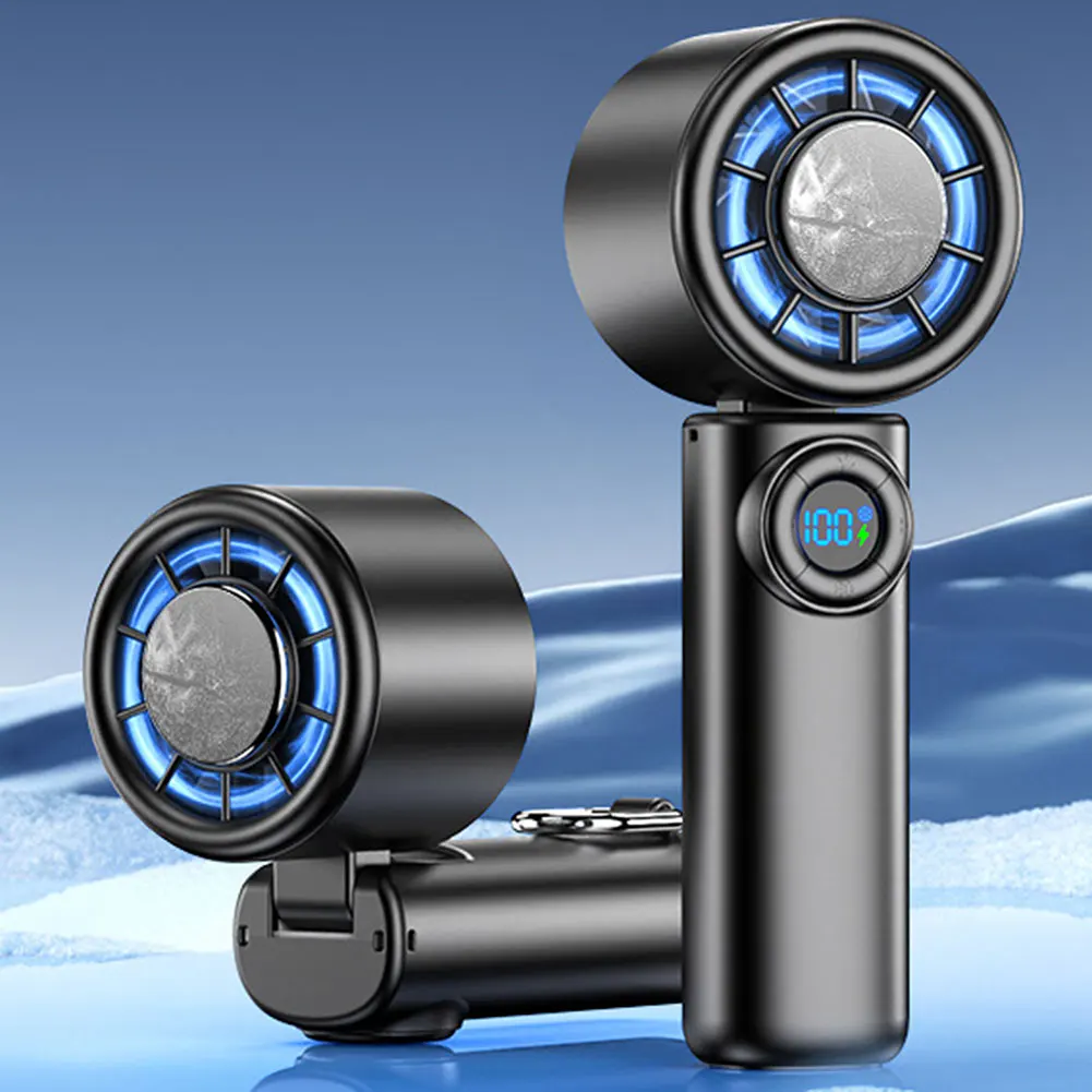 

Портативный охлаждающий вентилятор 1-100 с регулируемой скоростью, малошумный холодный вентилятор для использования в помещении и на открытом воздухе