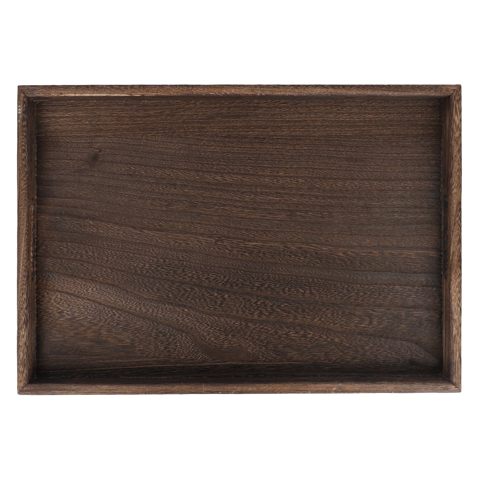 Decorative Tray Solid Wood Serving Tray Living Room Comfortable Feel Delicate Texture Elegant Design For Tea Table