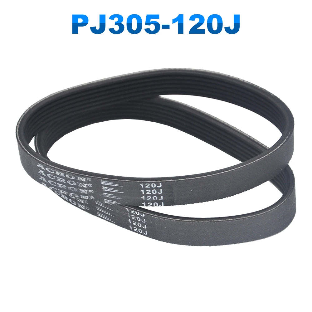 V-Belt PJ305 120J 3/4/5/6 Ribs For DIY Model Motor Machine Belt Accessories