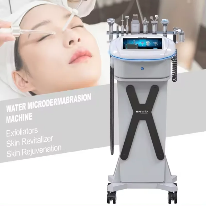 Korean Hycynis 9 in 1 Skin Care Beauty Device Hydradermabrasion Facial Anti-Aging Face Lifting Professional Salon Spa Equipment