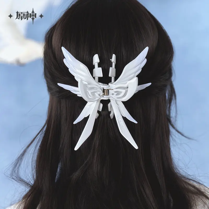 Game Official Cosplay Genshin Impact Columbina Theme Impression Series Hair Claw Clip Figures Gift Body Dress Up Birthday Gift view 6