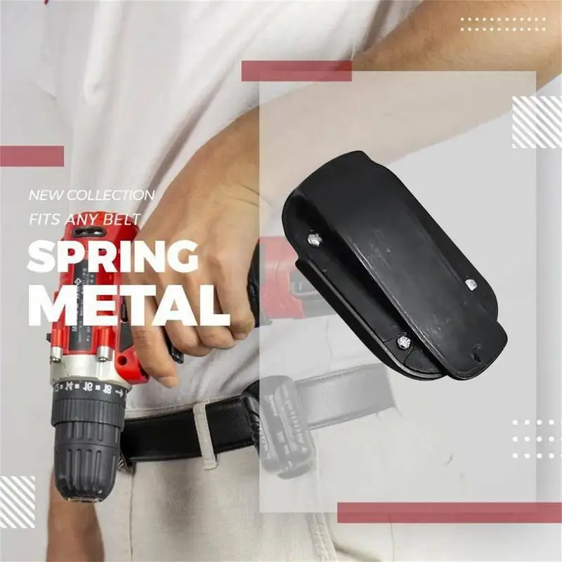 plastic Waist Tool Multi-functional Electric Drill Portable Buckle For Wrench Hammer Screw Outdoor Travel Clip Tool Holster