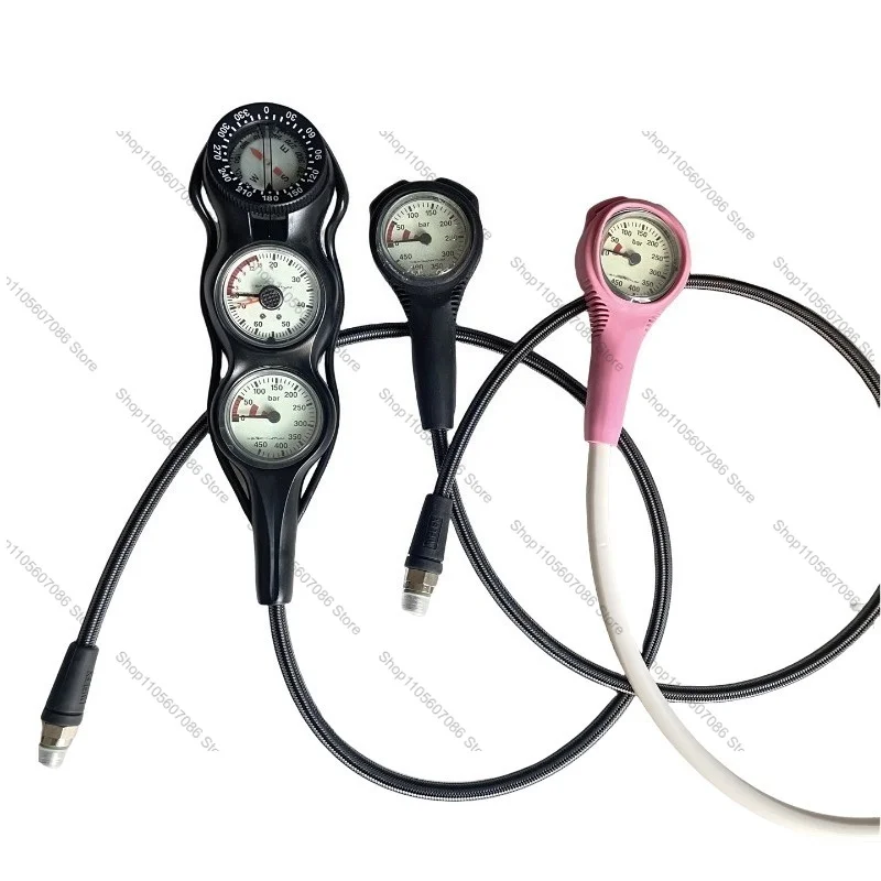Diving Triple Meter, Double Meter Pressure Gauge, Single Meter, Waterproof Barometer, Pressure Gauge