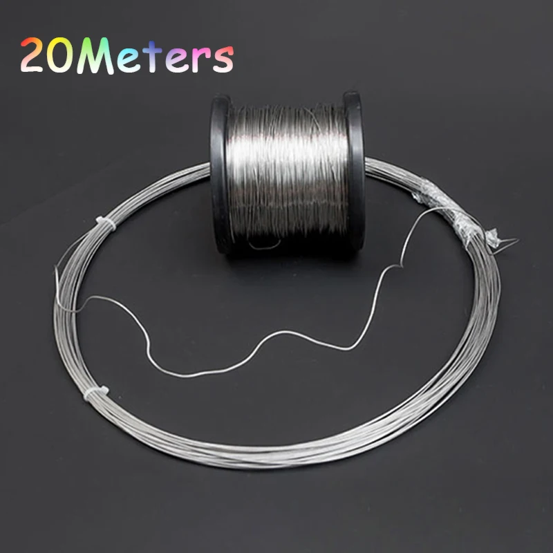 

304 Stainless Steel Soft / Hard Single Strand Lashing Steel Wire 0.1 0.2 0.3 0.4 0.5 0.6 0.8 1 - 3mm High Toughness Steel Wire