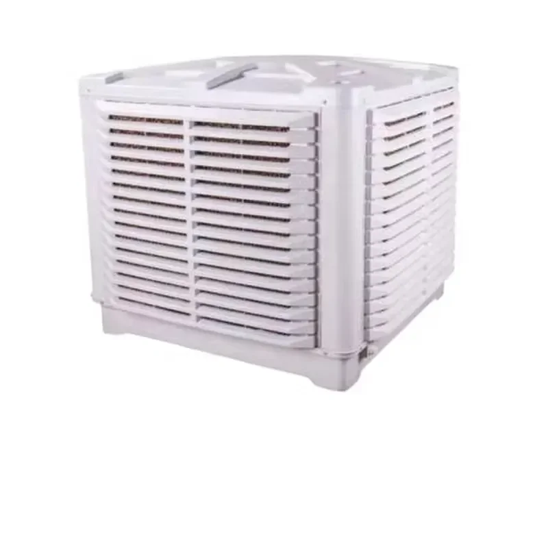 Refroidisseur d'air évaporatif mural industriel de haute qualité 50000CMH, climatiseur évaporatif à eau