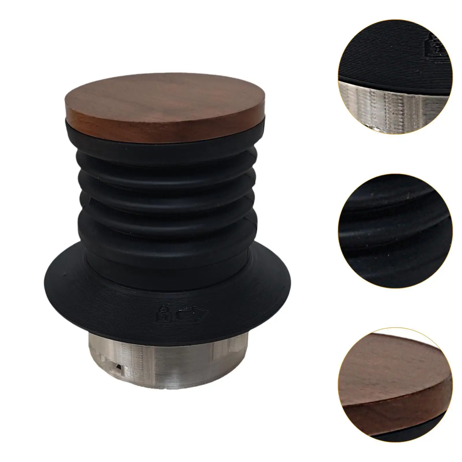 Single Dose Hoppers Cleaning Tool Replacement Reusable Accessories Grinder Air Blower Silicone Blowing Bean Bin for Household