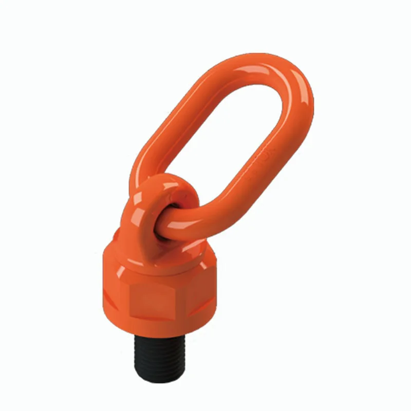 1 قطعة M33-M42 360 °   العالمي دوران حلقة مسامير الترباس رفع العروة رفع نقطة قالب بطة منقار رفع حلقة مفرشة المسمار