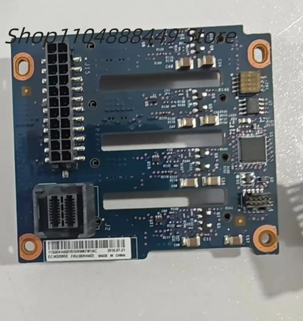 

X3950X6 server hard disk expansion backplane 00KH403 44X4104 00AE832