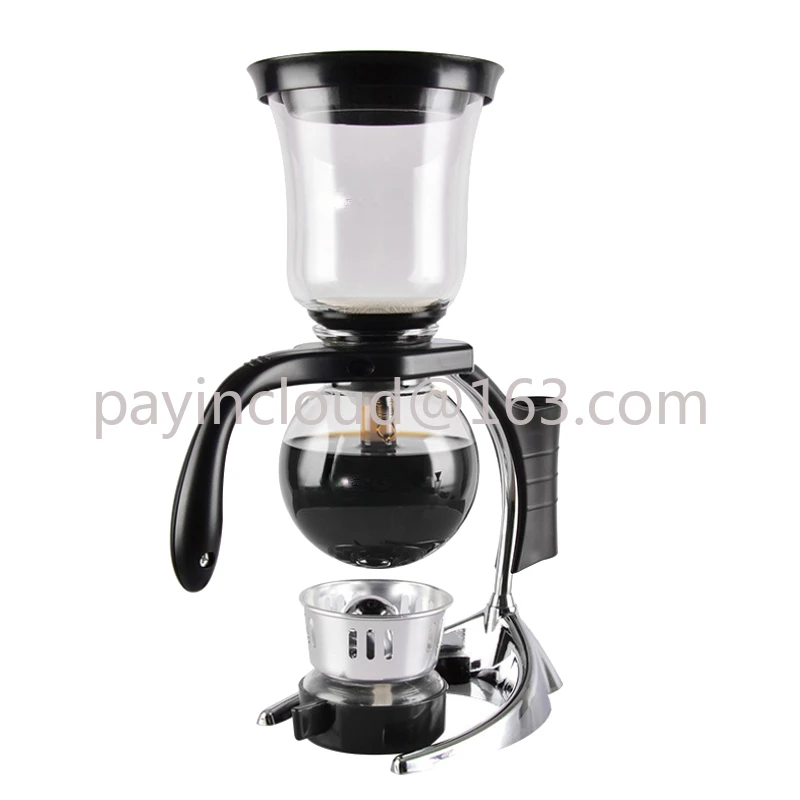 Coffee Pot Manual Coffee Making Machine 3-Person Model Glass Siphon Syphon Siphon