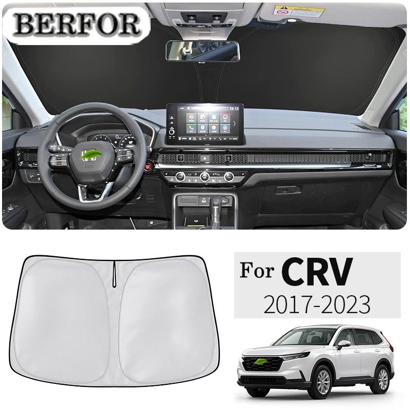 

Car Styling For Honda CRV CR-V 2017-2023 Nano-Insulat Windshield Sunshade Front Window Sun Shade Visor Auto Interior Accessories