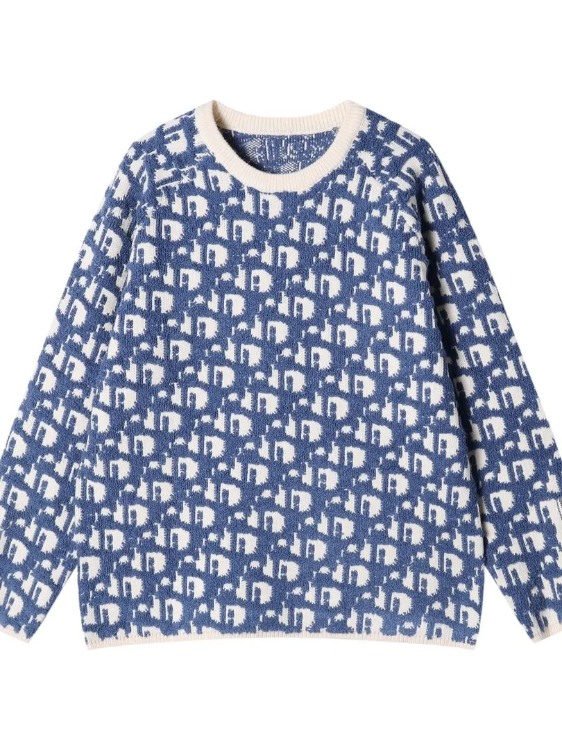  Thickened Winter Sweater Zipper Sleeve Knitted Casual Loose Outerwear for Men Comfortable Warm Polyester Fiber